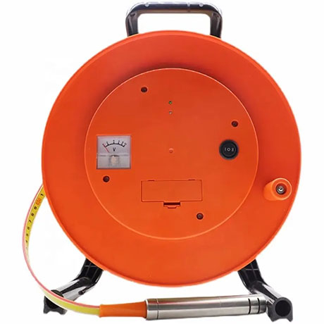 Economical ABS Shell 50m Carbon Steel Ruler Portable Meter Tape Alarm Water Level Indicator for Tank 100m 200m 300m Depth Well