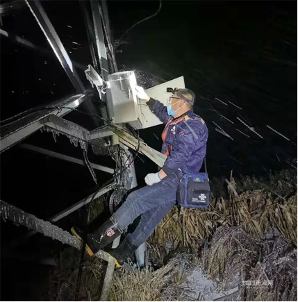 Emergency repair communication power supply facilities