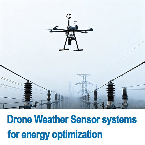 Drone weather sensor for energy station -BGT