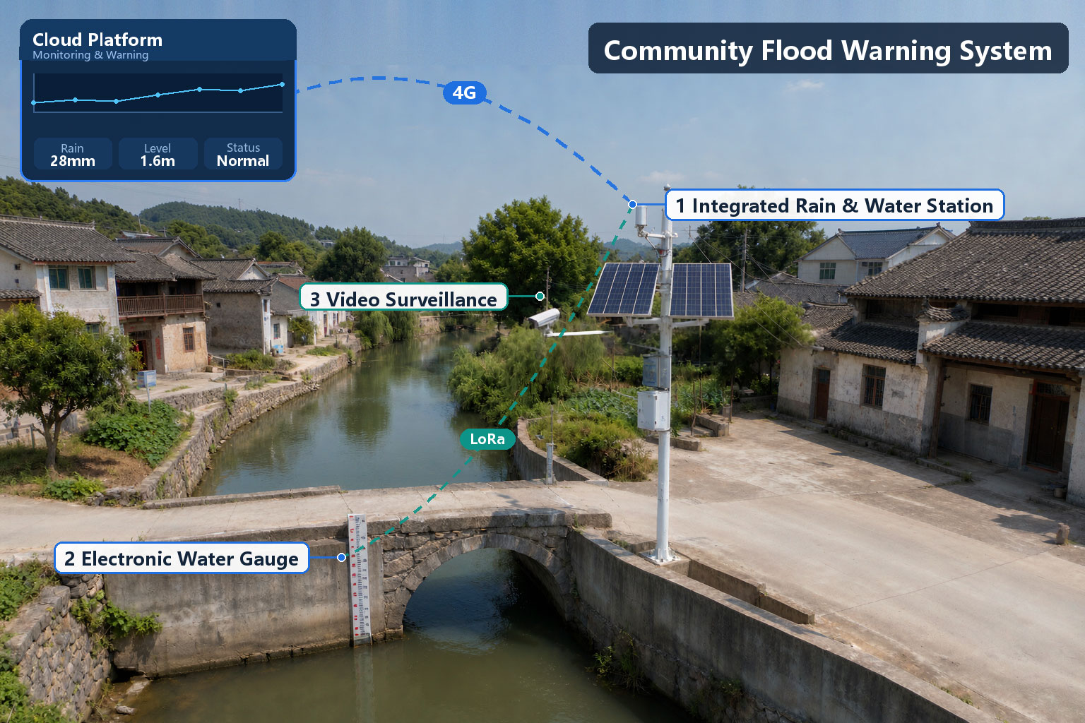 Community Flood Monitoring & Early Warning