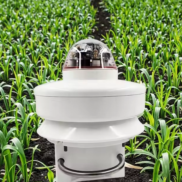Economical Weather Station Irrigation RS485 Output Optical Rain Gauge Sensor