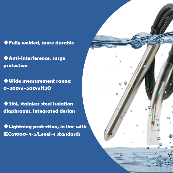 GX-701P Submersible Water Level Transmitter