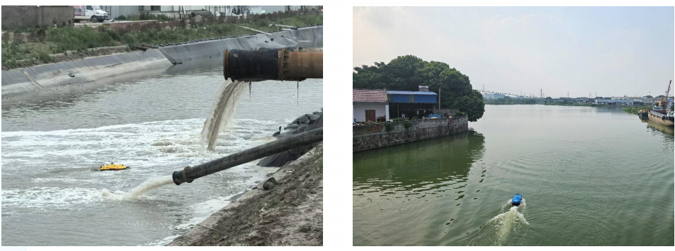 Aquatic ecological inspection USV