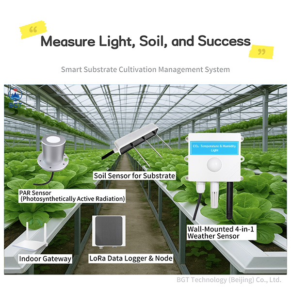 Substrate-Based Crop Cultivation and Monitoring