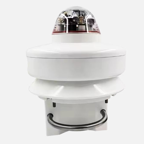 Economical Weather Station Irrigation RS485 Output Optical Rain Gauge Sensor