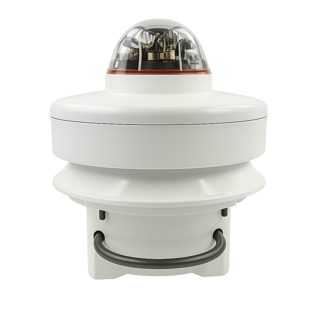Economical Weather Station Irrigation RS485 Output Optical Rain Gauge Sensor