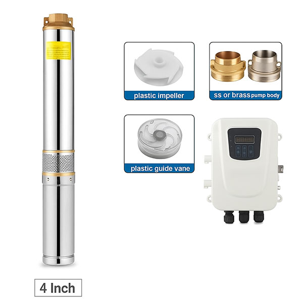 ​​3-INCH Stainless Steel Solar Screw Pump
