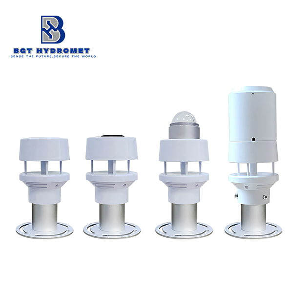 Mini atmospheric temperature, humidity, pressure, wind speed and direction weather station