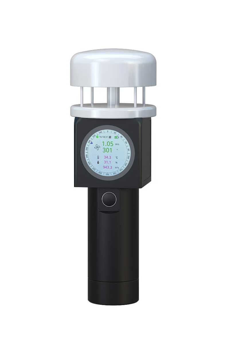 Advanced Ultrasonic Wind Sensor – Portable Handheld Meteorological Station