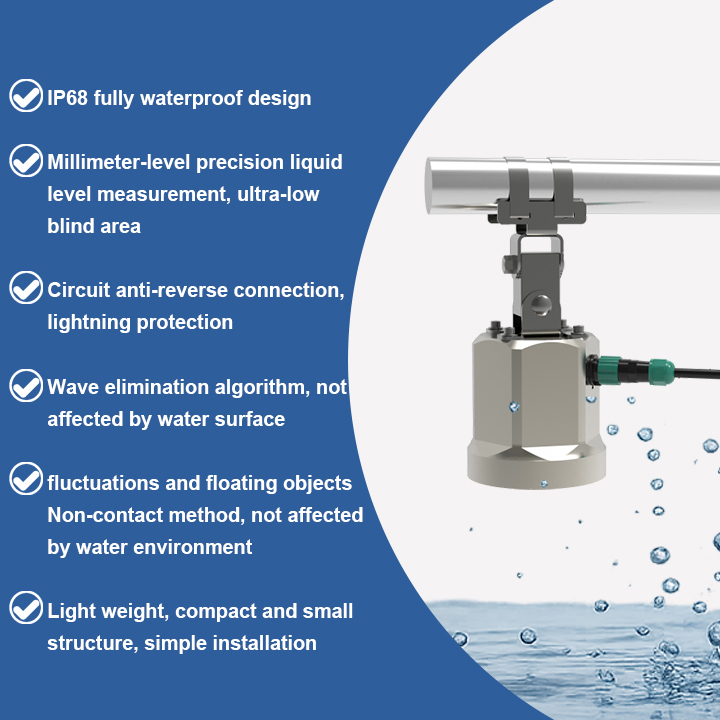 Revolutionize Water Level Monitoring with The BGT-RD101 Radar Level Sensor