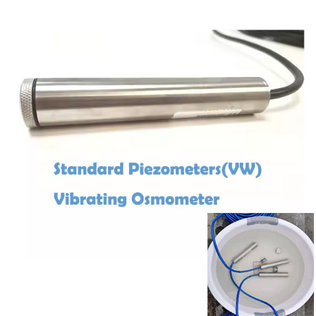Standard Piezometers(VW) Vibrating Osmometer Tunnel Reservoir Dam Level Gauge Pore Measurement Water Pressure Sensor