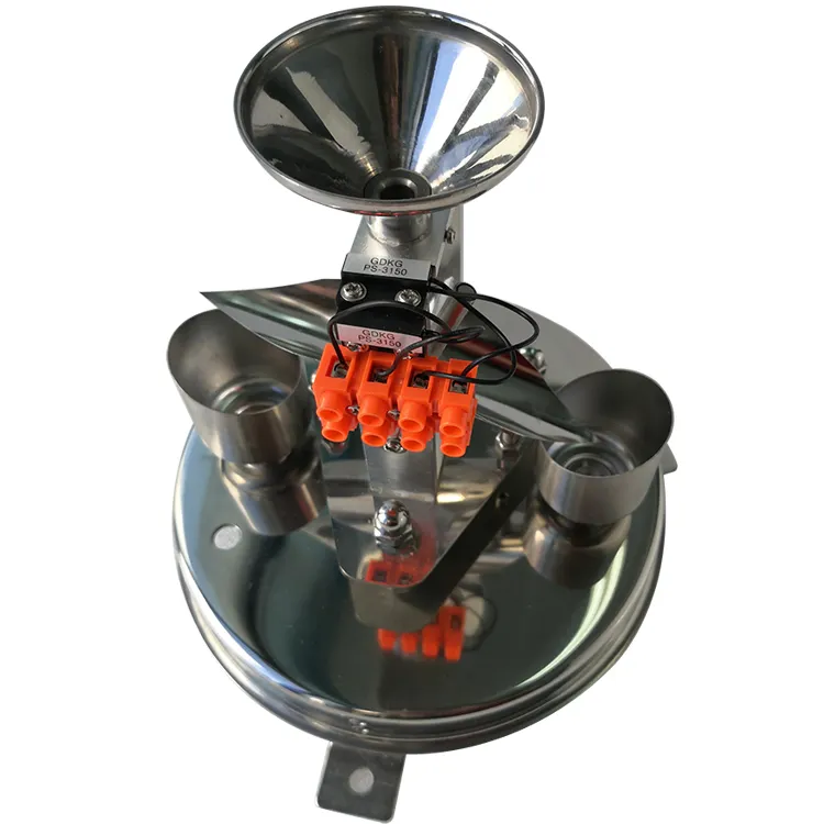 High-precision Pulse All-stainless Steel Rain Gauge for Meteorological Stations, Siphonic Tipping Bucket Rain Gauge