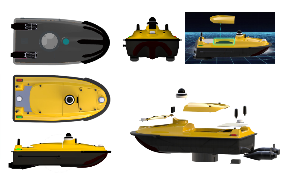 Naviboat 8 –versatile and intelligent unmanned surface vessel (USV) image.