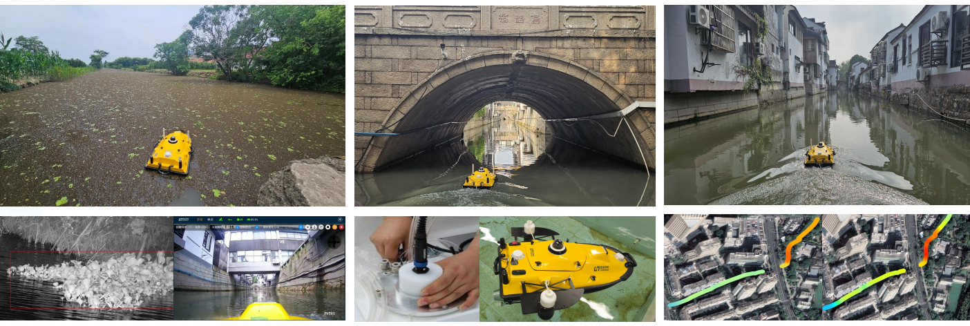 Water quality sampling USV