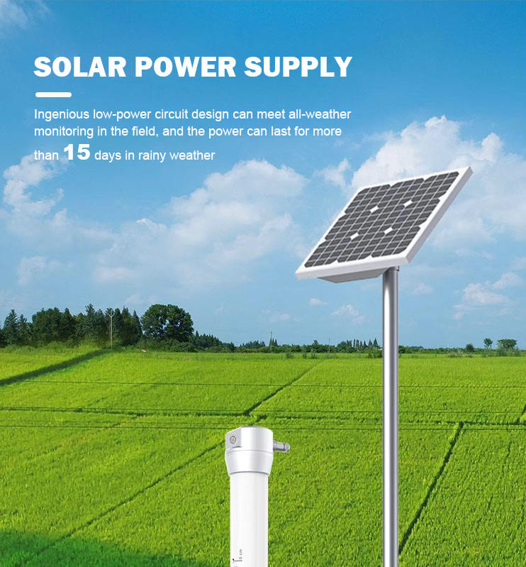 Soil MoistureTemperature Conductivity Integrated Multi-layer Tubular Soil Sensor
