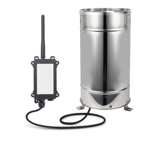 8‘’ Tipping Bucket Rain Gauge IoT Industrial Automation Rain Sensor