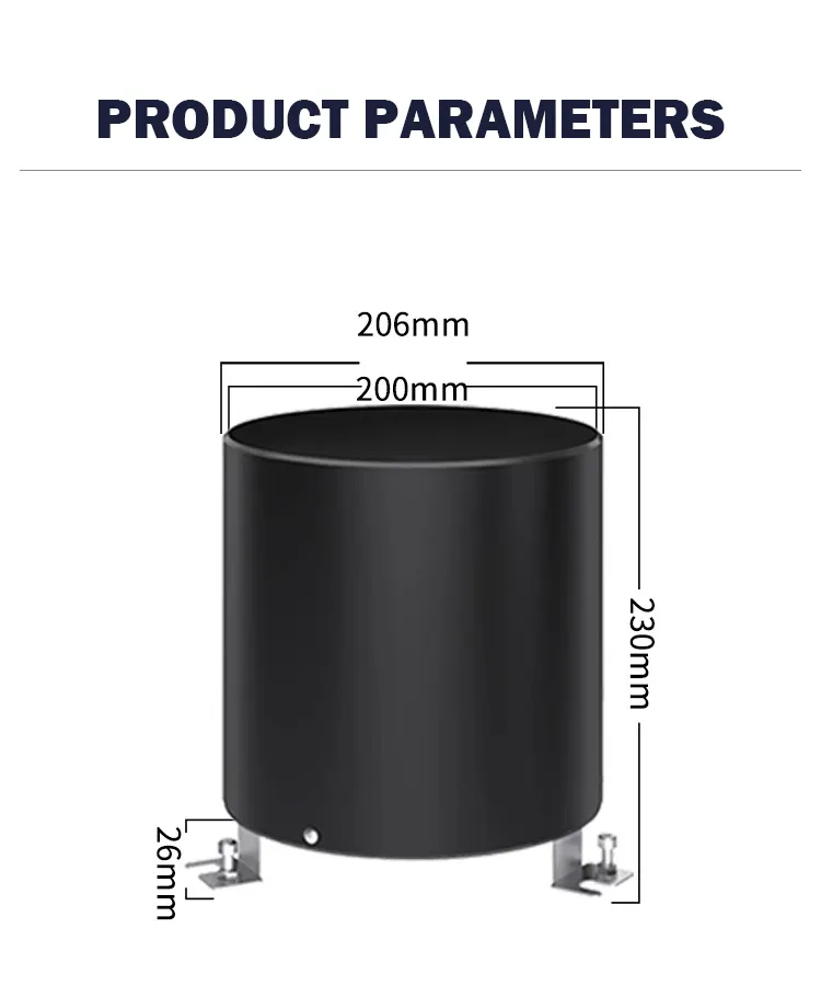 Industrial-Grade Wireless Tipping Bucket Rain Gauge