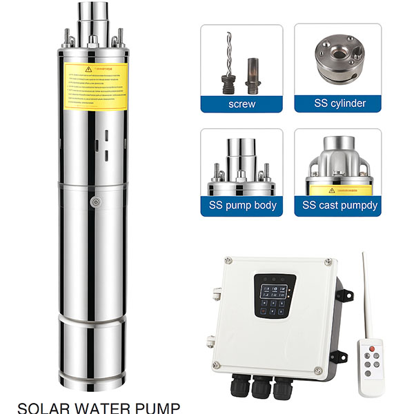 ​​3-INCH Stainless Steel Solar Screw Pump