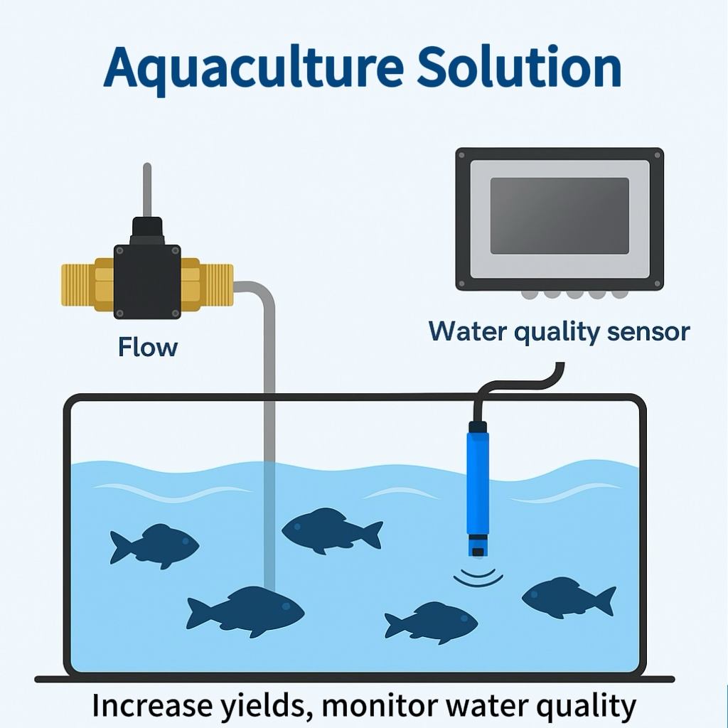 IoT 2 in 1 Water EC PH Probe Sensor for Water Treatment