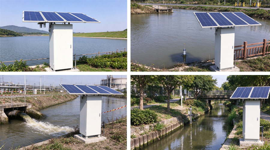 Multi-parameter sensor surface water automatic monitoring station
