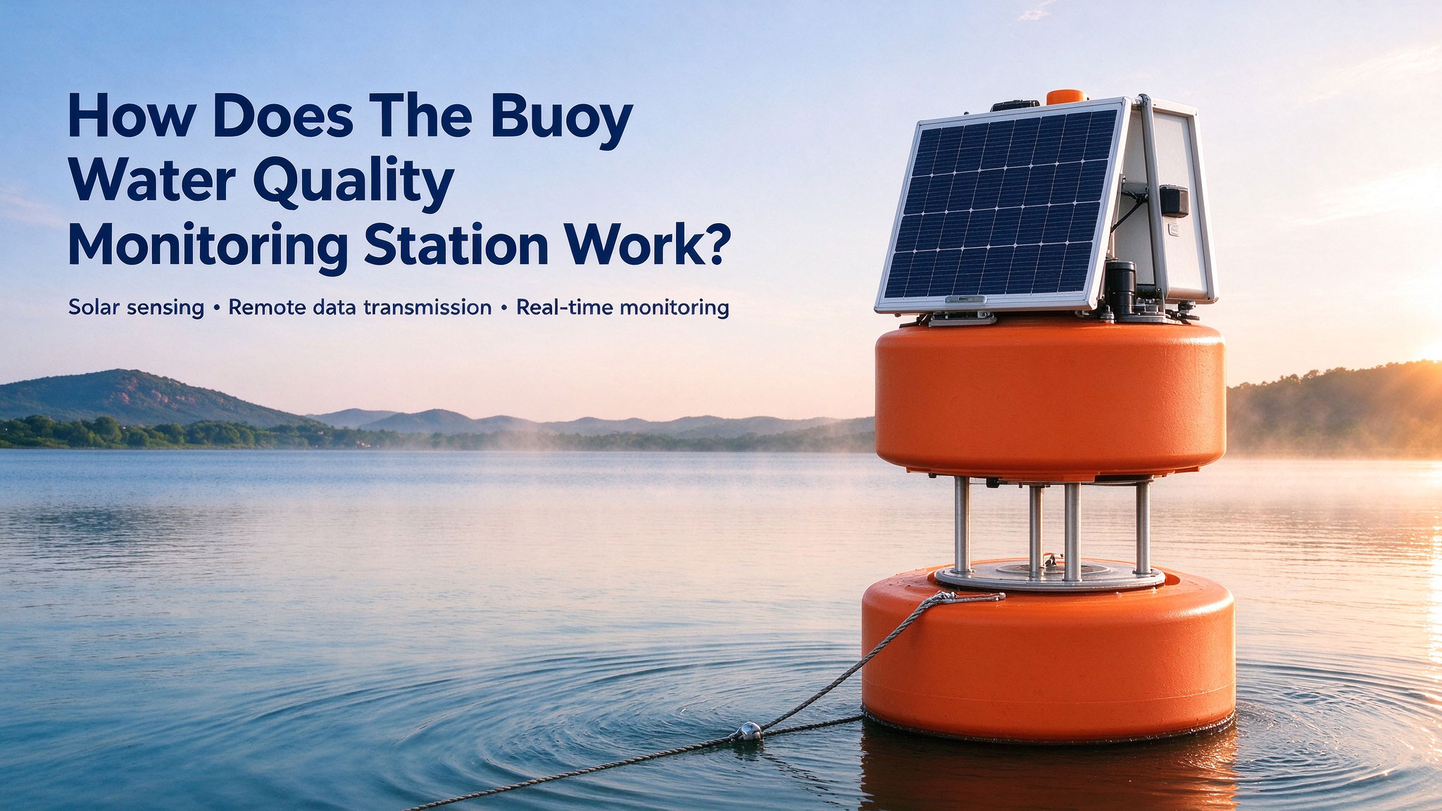 How Does The Buoy Water Quality Monitoring Station Work?